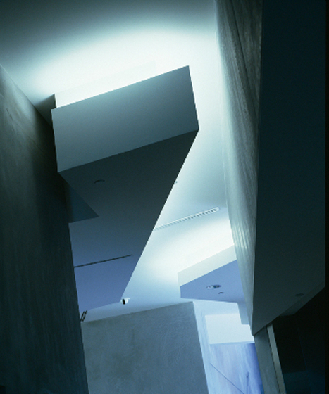 Colour photograph of the interior of a modern building.