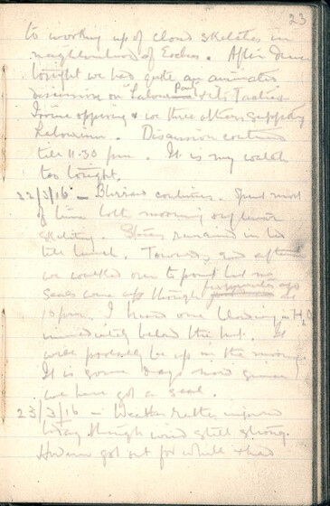 Page of handwriting.