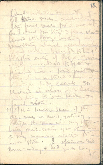 page of handwriting