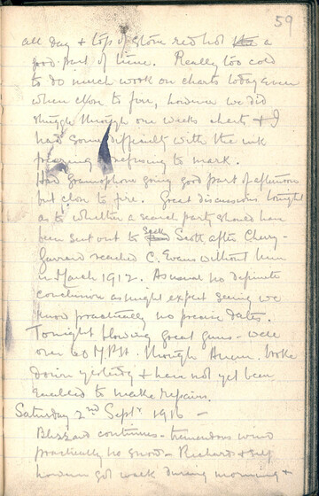 Page of handwriting.