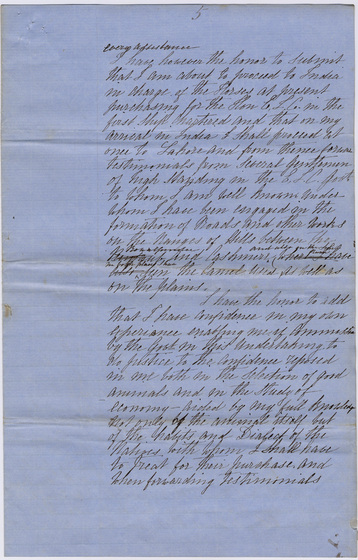Page of ink pen cursive handwriting on an aged piece of paper.