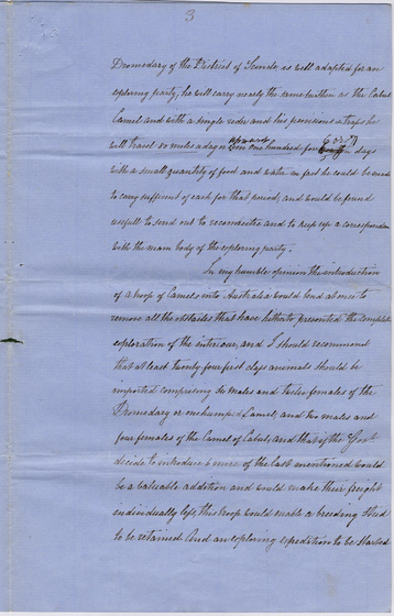 Page of ink pen cursive handwriting on an aged piece of paper.
