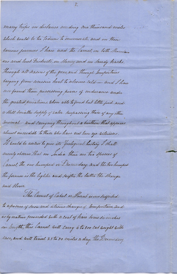 Page of ink pen cursive handwriting on an aged piece of paper.