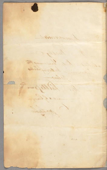 Page of ink pen cursive handwriting on an aged piece of paper.