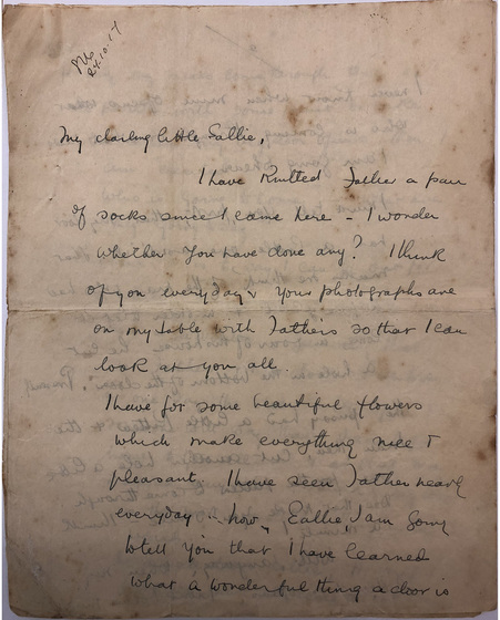 Handwritten letter